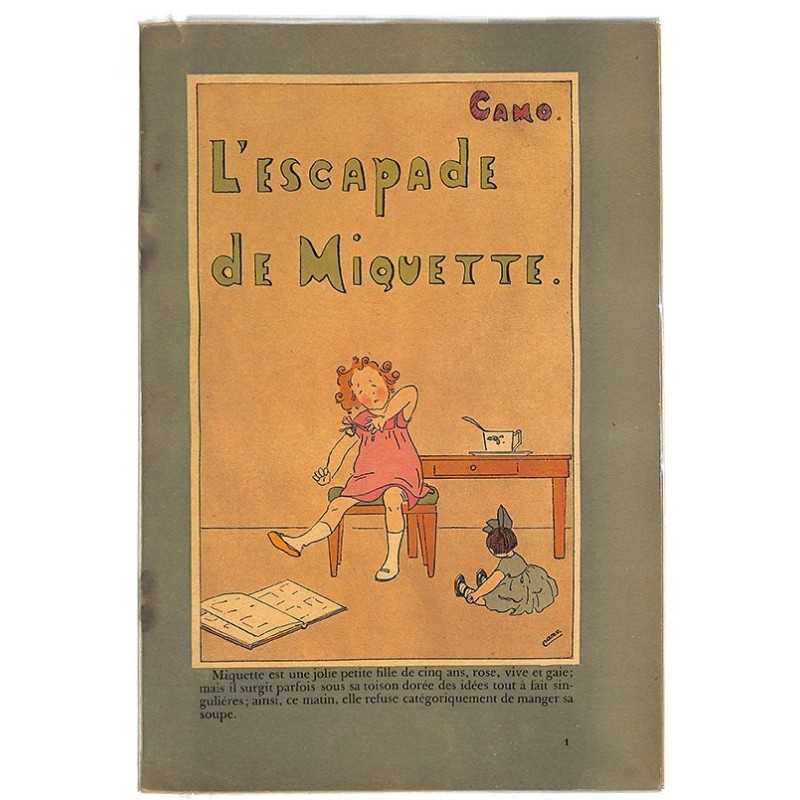 ABAO Enfantina Camo - Les Aventures de Miquette et Polo 1 - L'Escapade de Miquette.