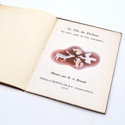 ABAO Beaux-Arts Le Fils du Pêcheur. Illustrations de R.A. Brandt.