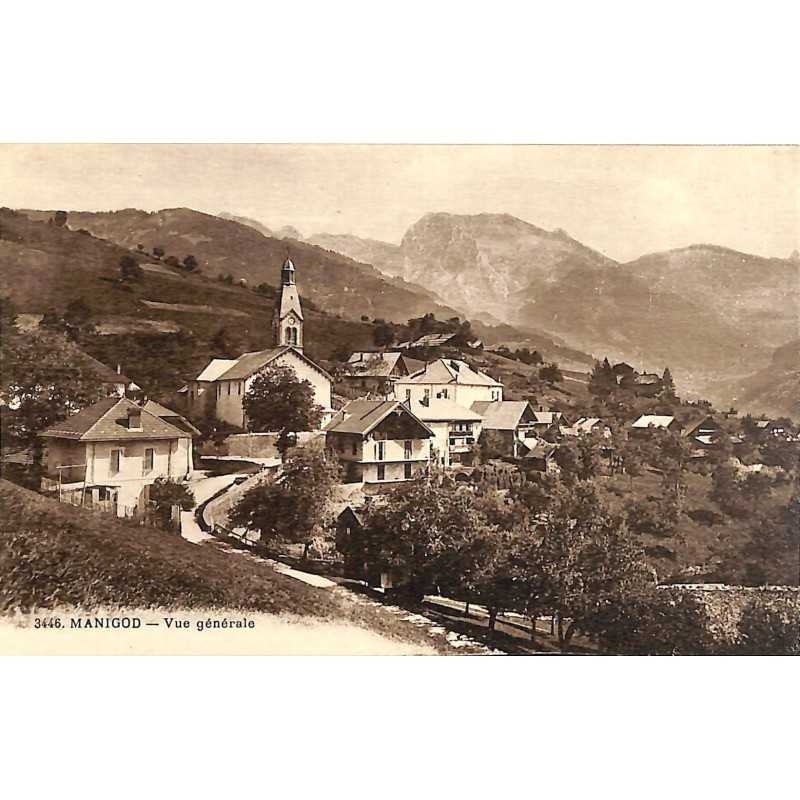 ABAO 74 - Haute Savoie [74] Manigod - Vue générale.