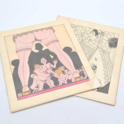 ABAO Curiosa Les Fleurs du mâle. Illustrations de jean Dratz. TL + suite.