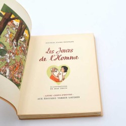 ABAO Curiosa Besançon (Dr Julien) - Les Jours de l'homme. Illustrations de Jean Dratz.