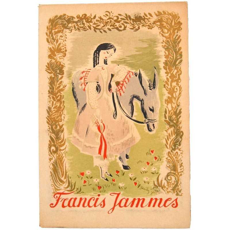 ABAO Livres illustrés Jammes (Francis) - Poèmes choisis. Illustrations de Guily Joffrin.