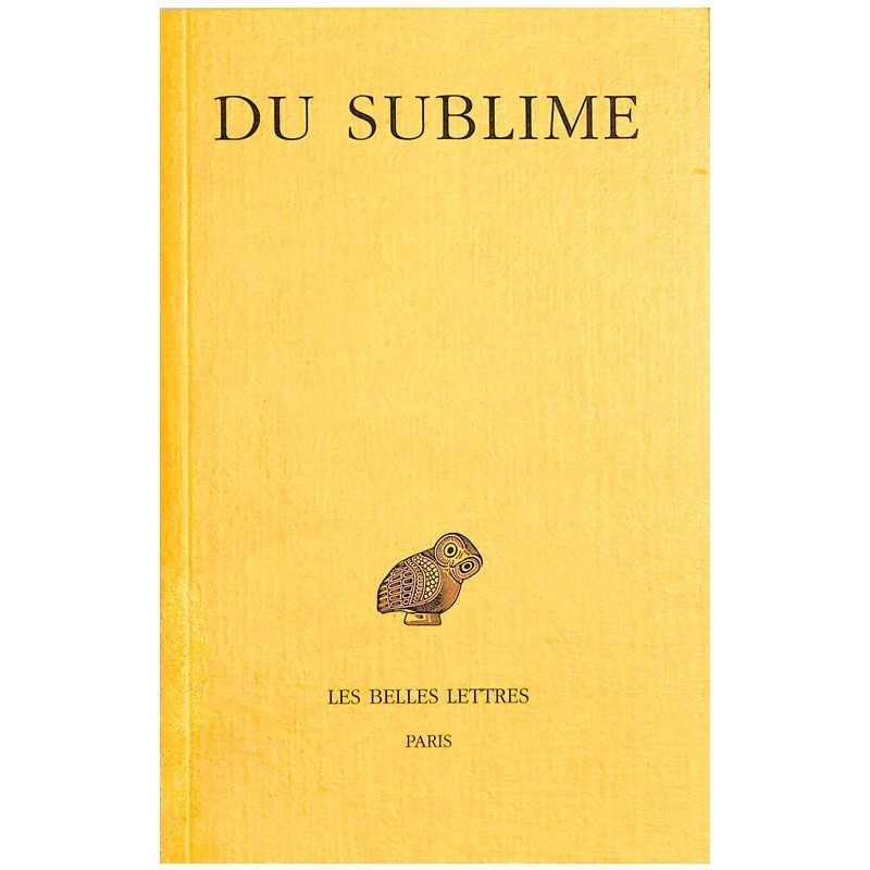 ABAO Romans Pseudo-Longin - Du sublime.