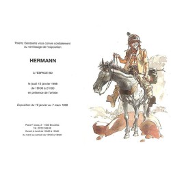 ABAO Varia Hermann - Carton d'invitation 15/01/1998.