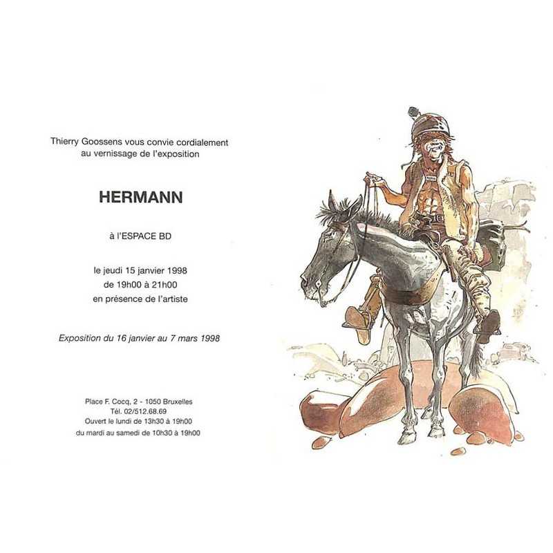 ABAO Varia Hermann - Carton d'invitation 15/01/1998.