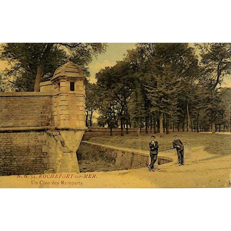 ABAO 17 - Charente-Maritime [17] Rochefort-sur-Mer - Un Coin des Remparts.