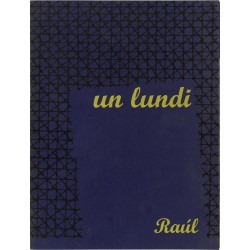 ABAO Bandes dessinées Un lundi. Tirage limité à 150 ex. + Sérigraphie signée.
