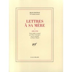 ABAO Littérature Cocteau (Jean) - Lettres à sa mère 1898-1918.