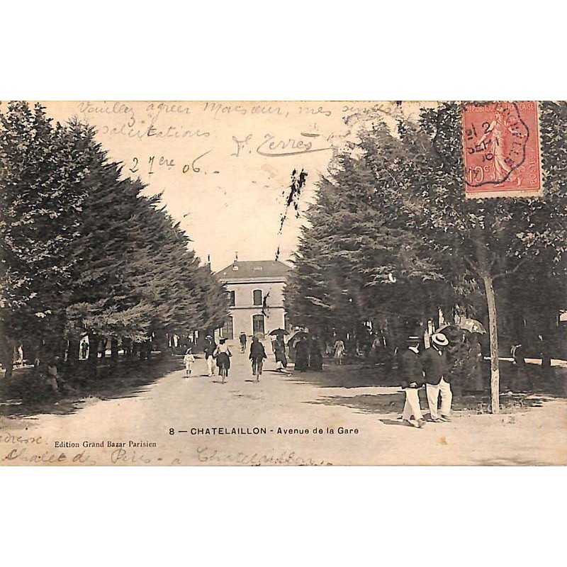 ABAO 17 - Charente-Maritime [17] Chatelaillon - Avenue de la Gare.