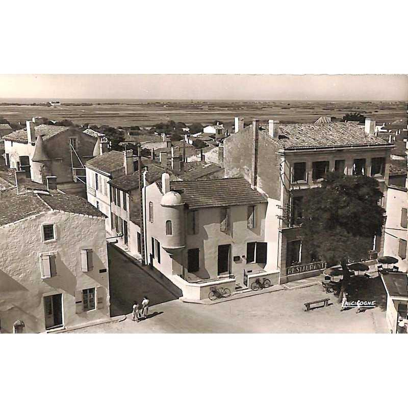 ABAO 17 - Charente-Maritime [17] Ars-en-Ré - Poste et place Carnot.