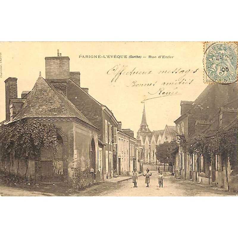 ABAO 72 - Sarthe [72] Parigné-L'Evêque - Rue d'Enfer.