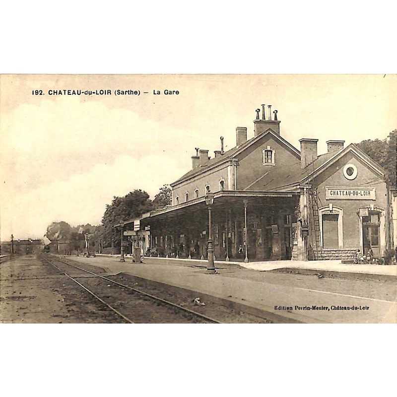 ABAO 72 - Sarthe [72] Château-du-Loir - La Gare.