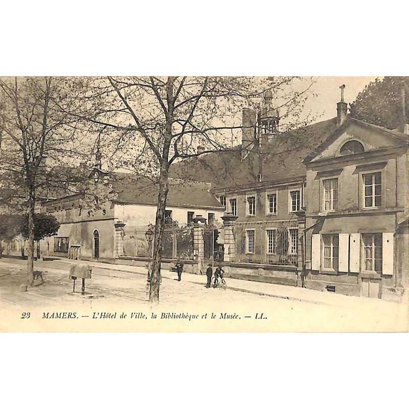 ABAO 72 - Sarthe [72] Mamers - L'Hôtel de Ville, la Bibliothèque et le Musée.