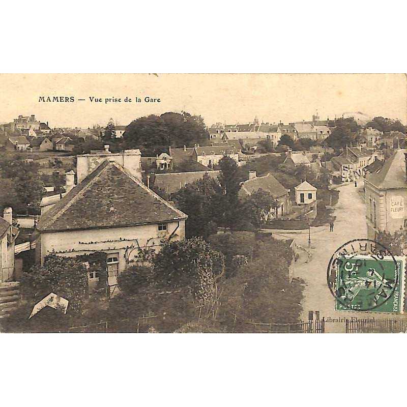 ABAO 72 - Sarthe [72] Mamers - Vue prise de la Gare.