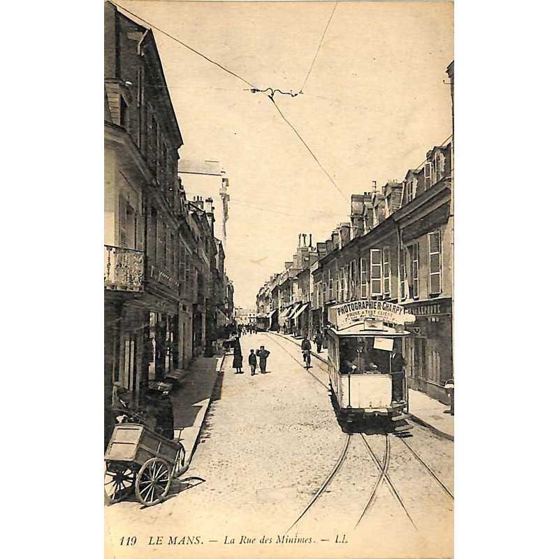 ABAO 72 - Sarthe [72] Le Mans - La Rue des Minimes.