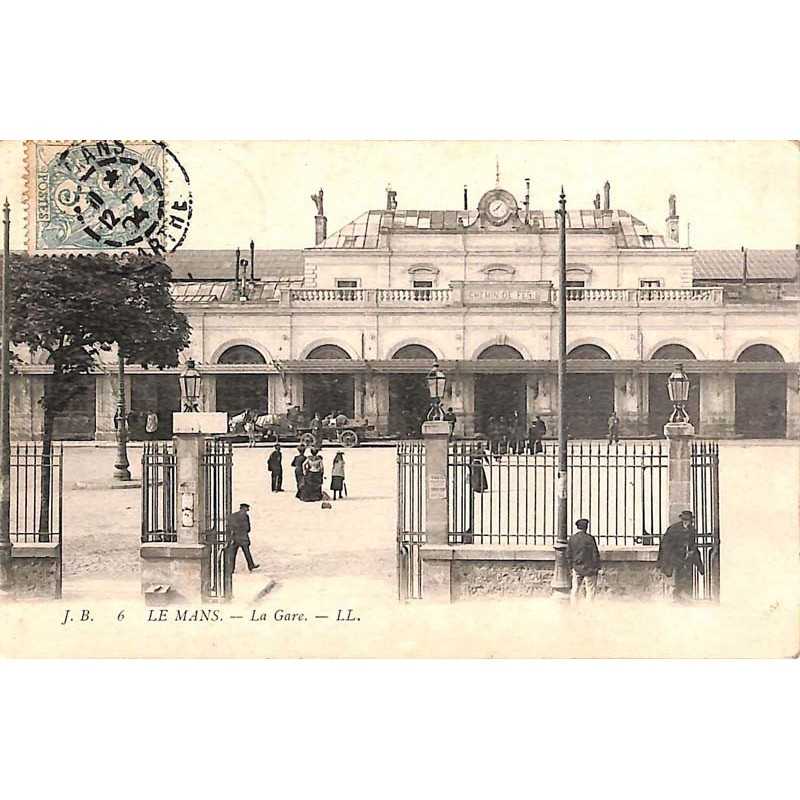 ABAO 72 - Sarthe [72] Le Mans - La Gare.