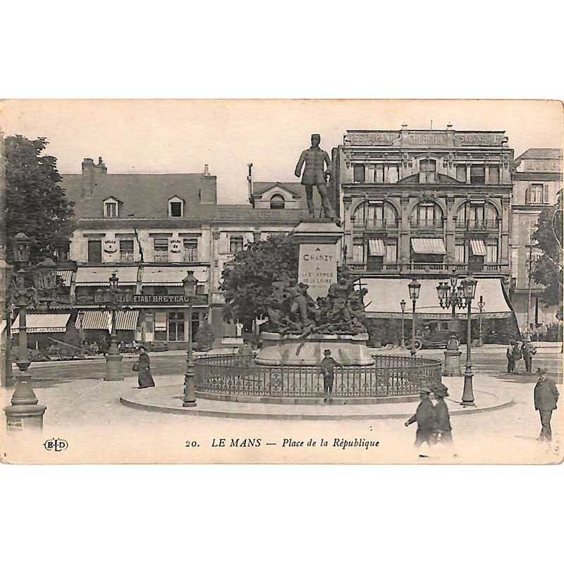 ABAO 72 - Sarthe [72] Le Mans - Place de la République.