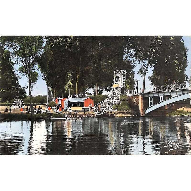 ABAO 72 - Sarthe [72] Beaumont-sur-Sarthe - La Baignade.