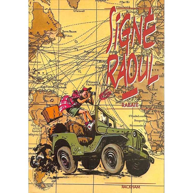 ABAO Bandes dessinées Signé Raoul
