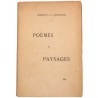 ABAO Poésie Vandevelde (Georges E.A.) - Poèmes et paysages.