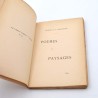 ABAO Poésie Vandevelde (Georges E.A.) - Poèmes et paysages.