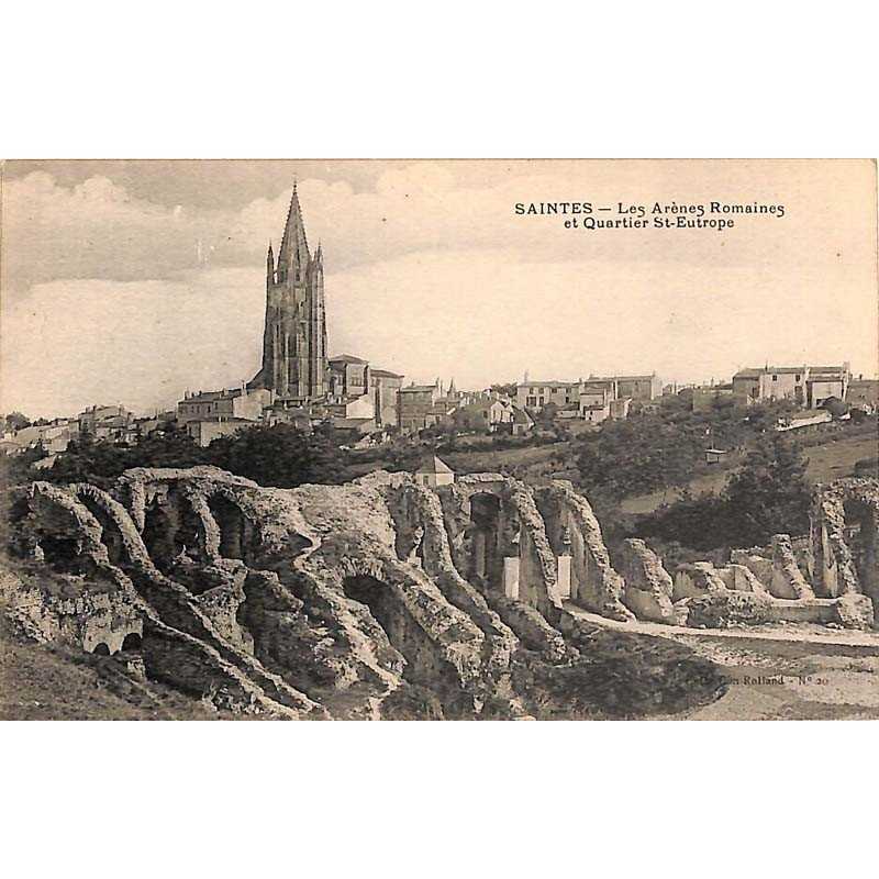 ABAO 17 - Charente-Maritime [17] Saintes - Les Arènes romaines et quartier St-Eutrope.