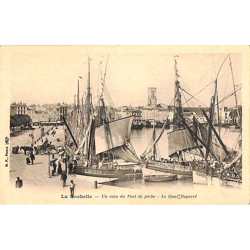 ABAO 17 - Charente-Maritime [17] La Rochelle - Un coin du port de pêche. Le Quai Duperré.