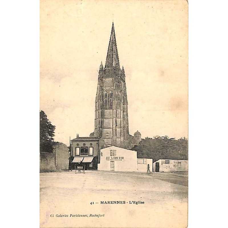 ABAO 17 - Charente-Maritime [17] Marennes - L'Eglise.