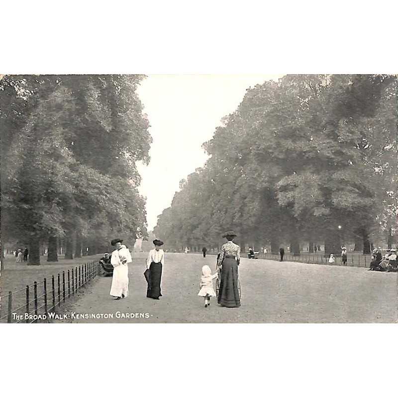 ABAO Royaume-Uni London - The Broad Walk Kensington Gardens.