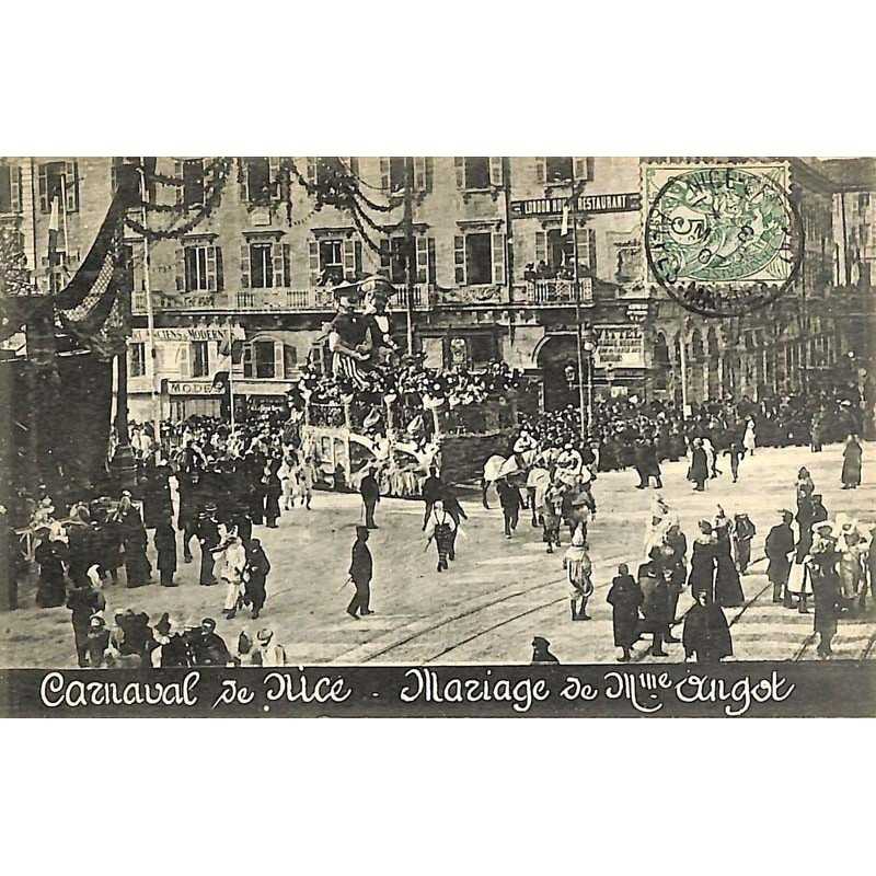 ABAO 06 - Alpes Maritimes [06] Nice - Carnaval de Nice. Mariage de Mme Angot.
