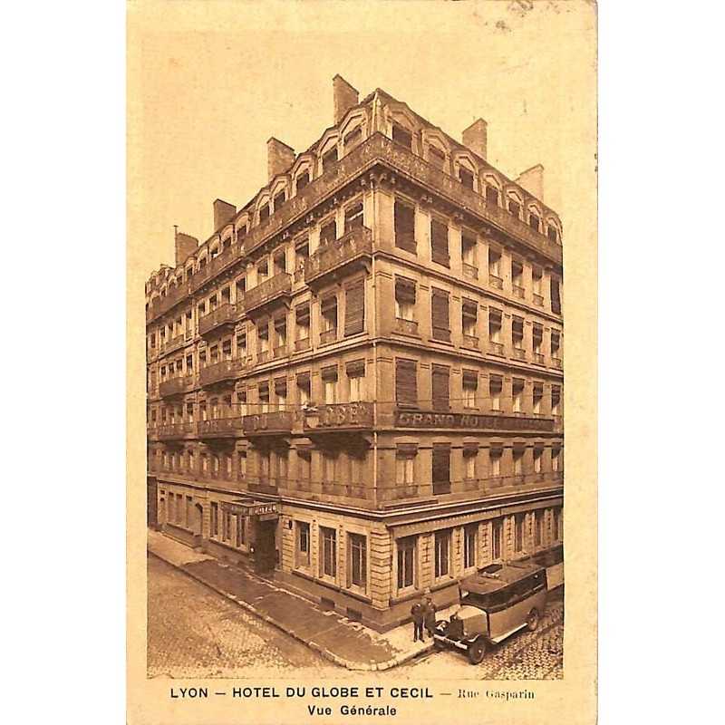 ABAO 69 - Rhône [69] Lyon - Hôtel du Globe et Cecil. Rue Gasparin. Vue générale.
