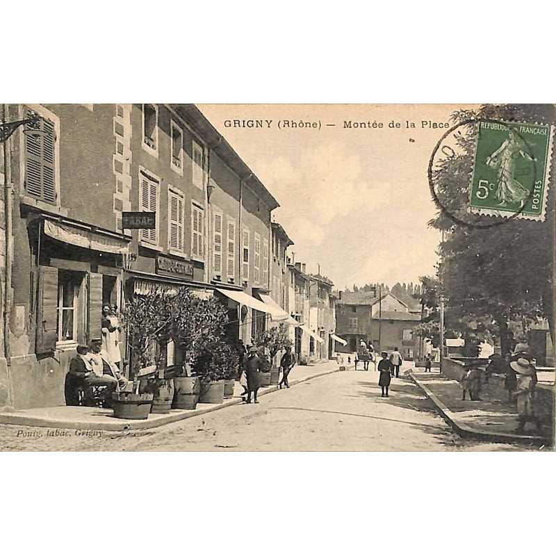 ABAO 69 - Rhône [69] Grigny - Montée de la Place.