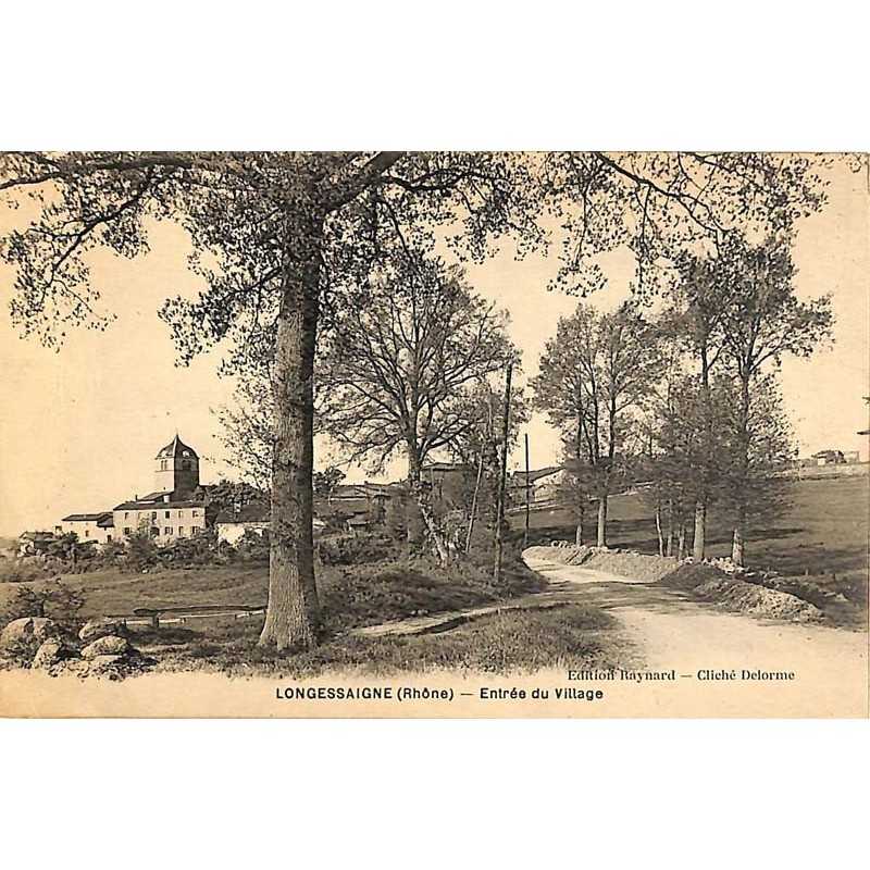 ABAO 69 - Rhône [69] Longessaigne - Entrée du Village.