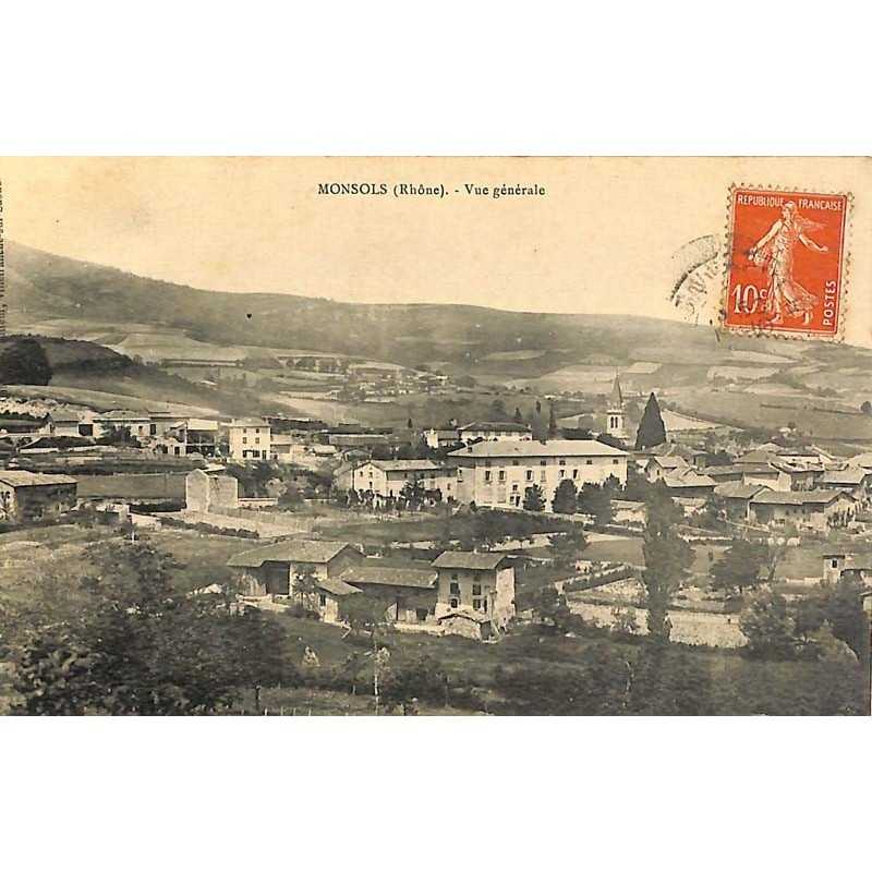 ABAO 69 - Rhône [69] Monsols - Vue générale.