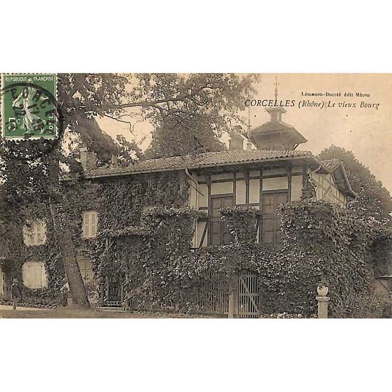 ABAO 69 - Rhône [69] Corcelles - Le vieux Bourg.