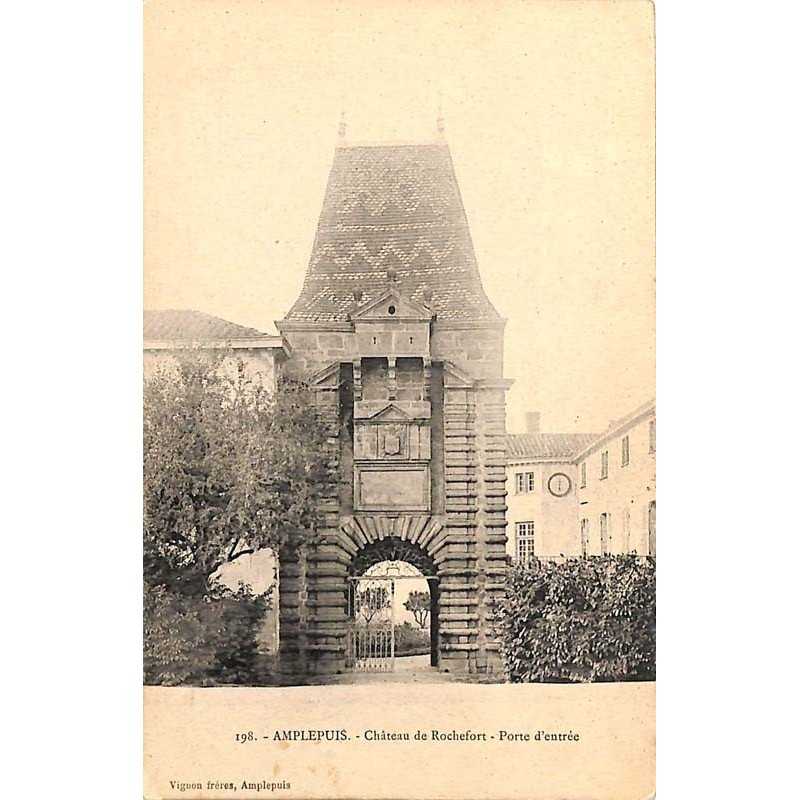 ABAO 69 - Rhône [69] Amplepuis - Château de Rochefort. Porte d'entrée.