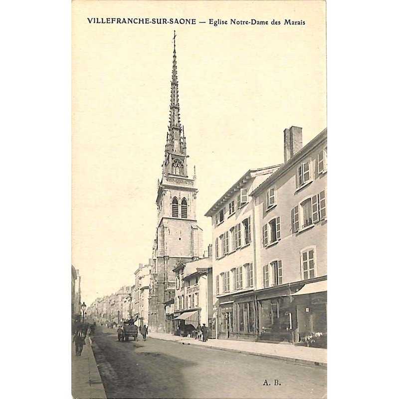 ABAO 69 - Rhône [69] Villefranche-sur-Saone - Eglise Notre-Dame des Marais.