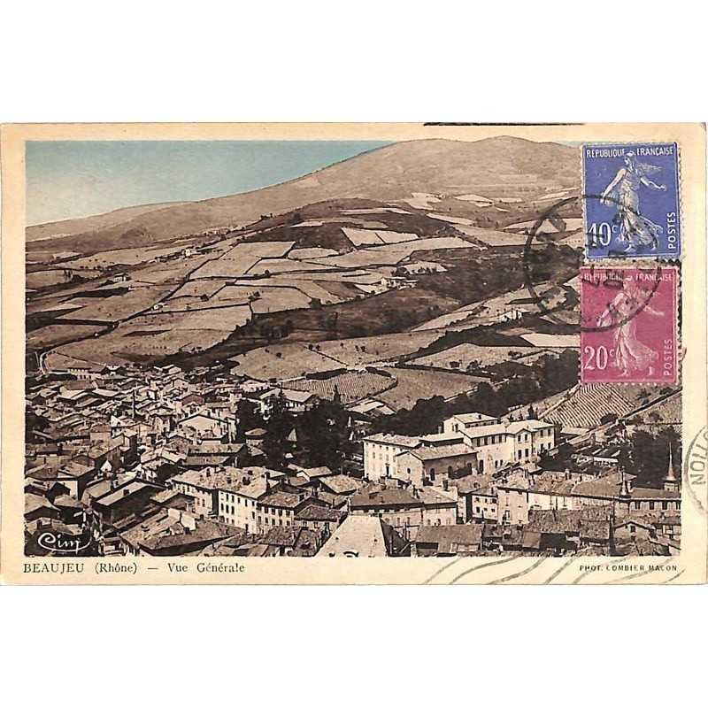 ABAO 69 - Rhône [69] Beaujeu - Vue générale.