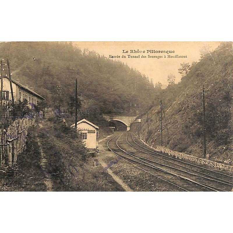 ABAO 69 - Rhône [69] Mouillatout - Entrée du Tunnel des Sauvages.
