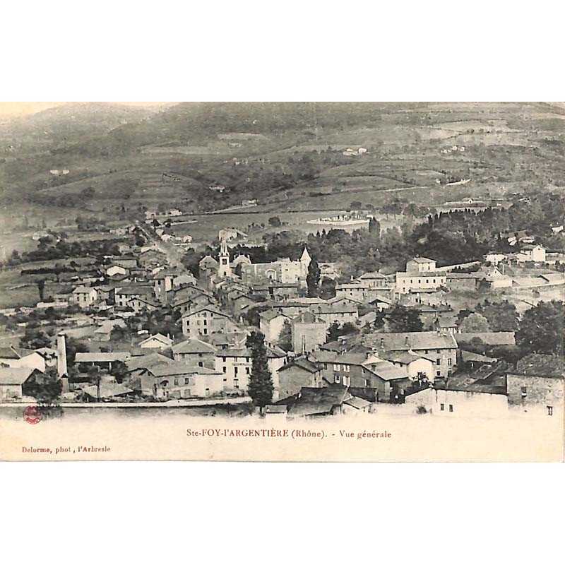ABAO 69 - Rhône [69] Sainte-Foy-l'Argentière - Vue générale.