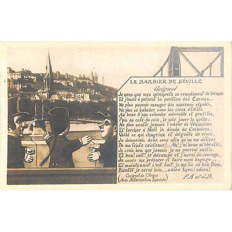 ABAO 69 - Rhône [69] Lyon - Eglise St-Georges. Guignol : Le Barbier de Séville.