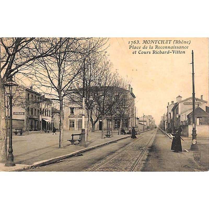 ABAO 69 - Rhône [69] Montchat - Place de la Reconnaissance et Cours Richard-Villon.