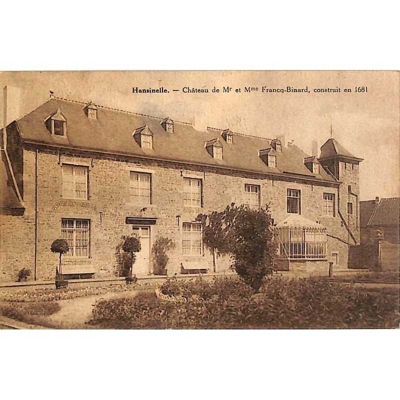 ABAO Namur Hansinelle - Château de Mr et Mme Francq-Binard, construit en 1681.