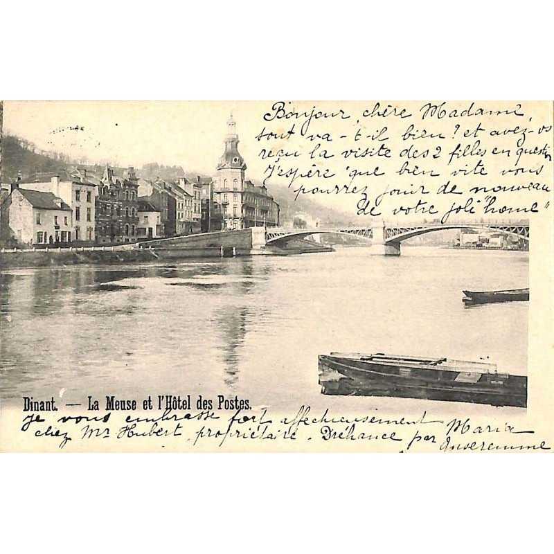 ABAO Namur Dinant - La Meuse et l'Hôtel des postes.