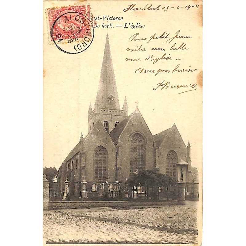 ABAO Flandre occidentale Vleteren - Oostvleteren. L'Eglise.