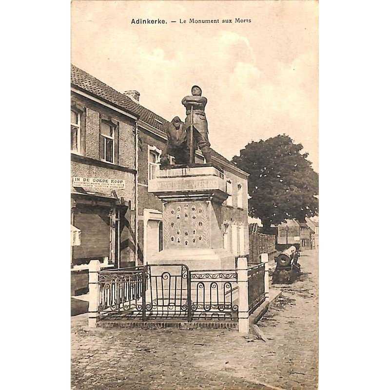ABAO Flandre occidentale Adinkerke - Le Monument aux Morts.