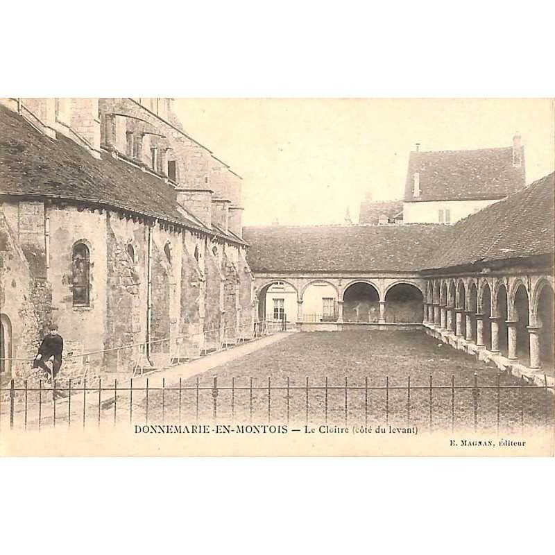 ABAO 77 - Seine-et-Marne [77] Donnemarie-en-Montois - Le Cloître (côté du levant).