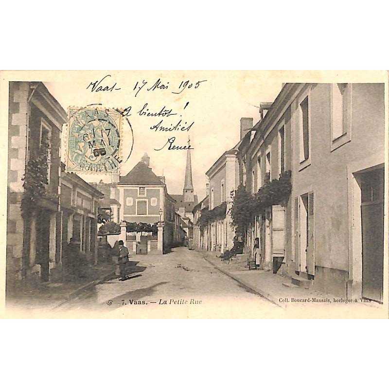 ABAO 72 - Sarthe [72] Vaas - La Petite Rue.