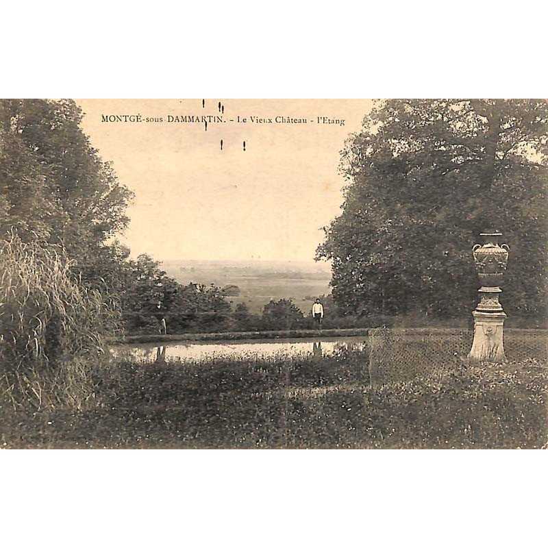 ABAO 77 - Seine-et-Marne [77] Montgé-sous-Dammartin - Le Vieux Château. L'Etang.