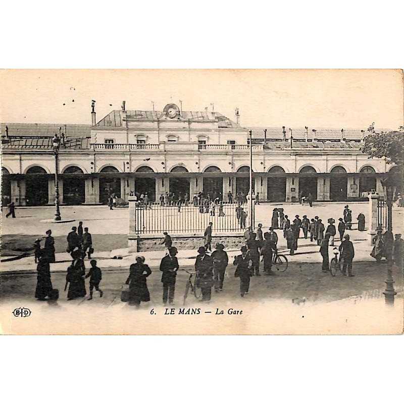 ABAO 72 - Sarthe [72] Le Mans - La Gare.